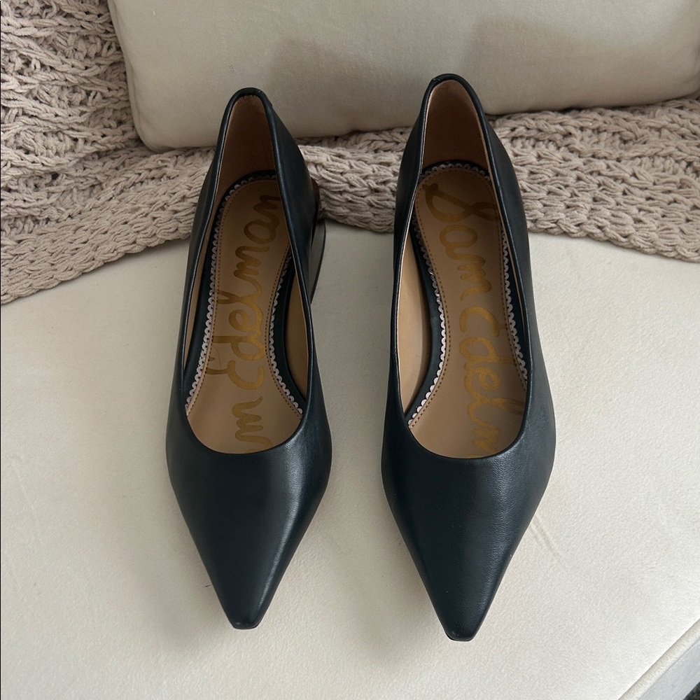 Sam Edelman Black Heels